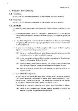 Final Report: NLTPS Mid Term Evaluation Mission