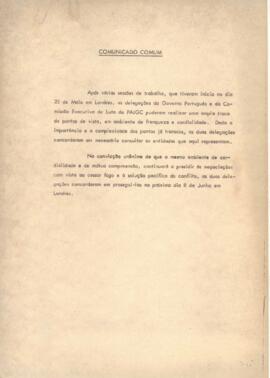 Comunicado comum