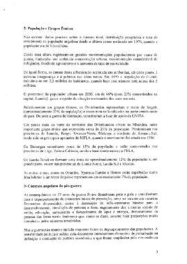 Relatório sobre a situação política em Angola relativo ao ano 2004