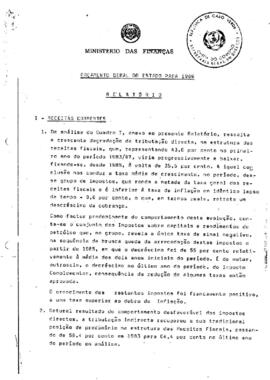 Relatório sobre o Orçamento Geral do Estado