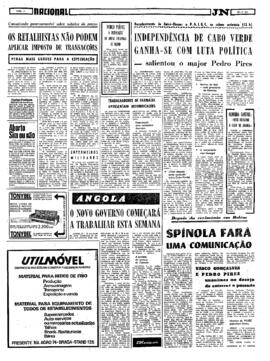 Independência de Cabo Verde ganha-se com luta política: salientou o major Pedro Pires